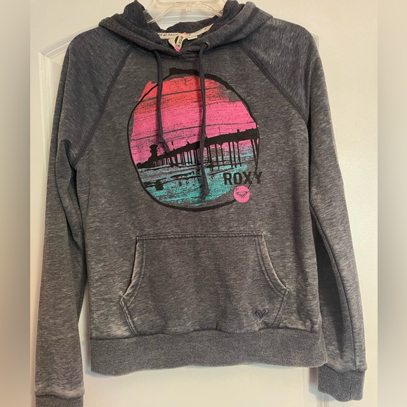 Vintage Roxy Hoodie Medium Perfect Condition - Picture 1 of 4